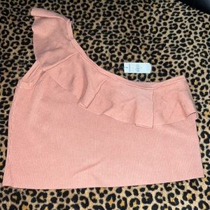 One shoulder top from Express